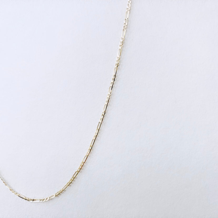 14K Gold Figaro Necklace