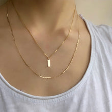Load image into Gallery viewer, 14K Gold Figaro Necklace
